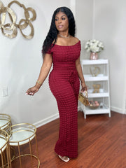 Always Pop Out Set (Burgundy)