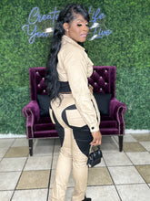 Feeling Popular Set Taupe