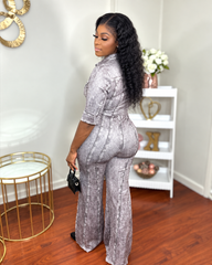 Stonewash Curvefit Jumpsuit