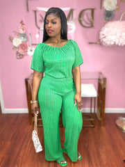 Have a Look Jumpsuit Green (Reversible)