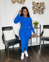 Chill With Me (Denim Blue) Set