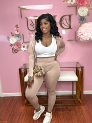 Lover Girl 2 Piece Set Mocha