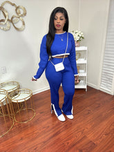 Snob Knit Set (Blue)