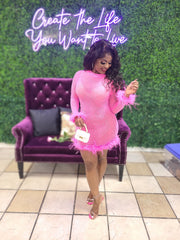 Give Me a Minute (Pink Dress)