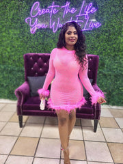 Give Me a Minute (Pink Dress)