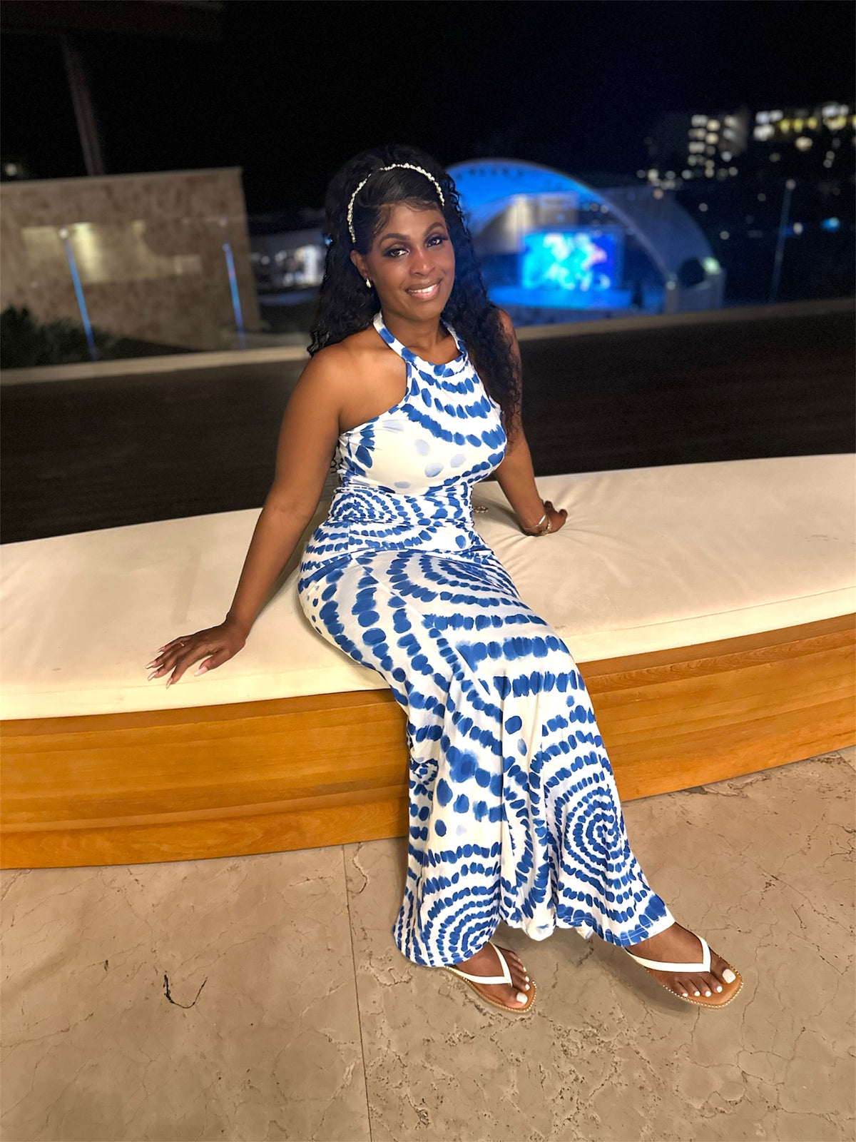 Santorini Dreams Maxi
