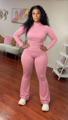 Cozy Chic 2 Piece Set (Mauve)