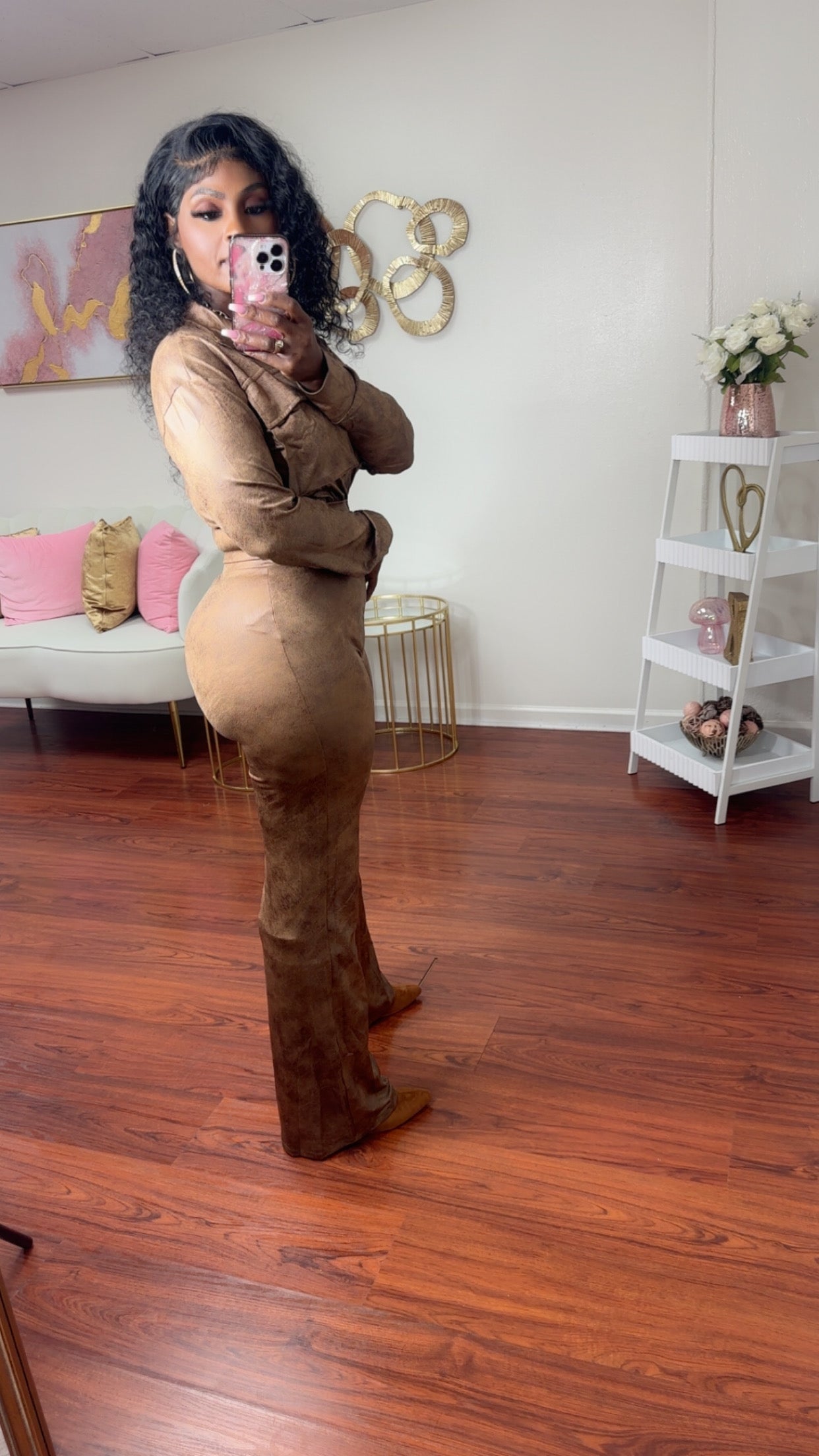 Urban Luxe Distressed Set (Brown)