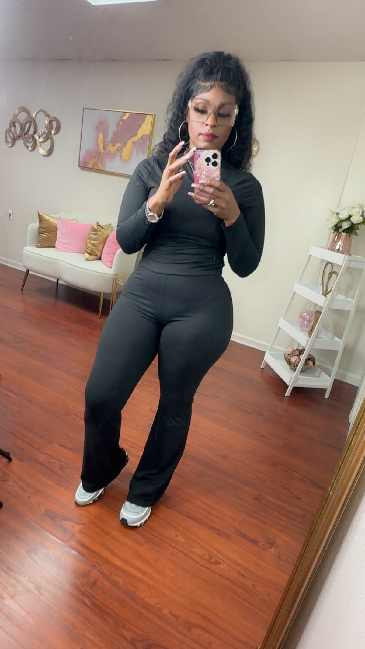 Cozy Chic 2 Piece Set (Black)