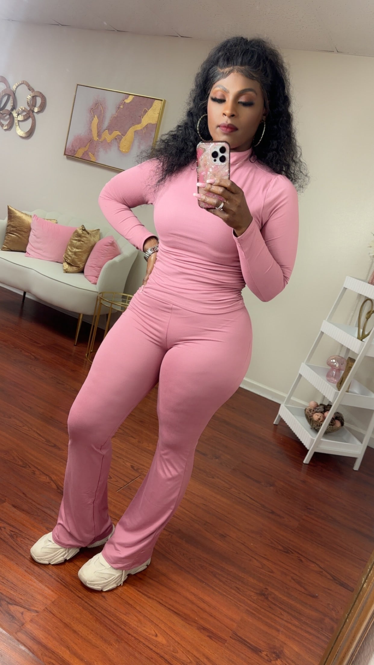 Cozy Chic 2 Piece Set (Mauve)