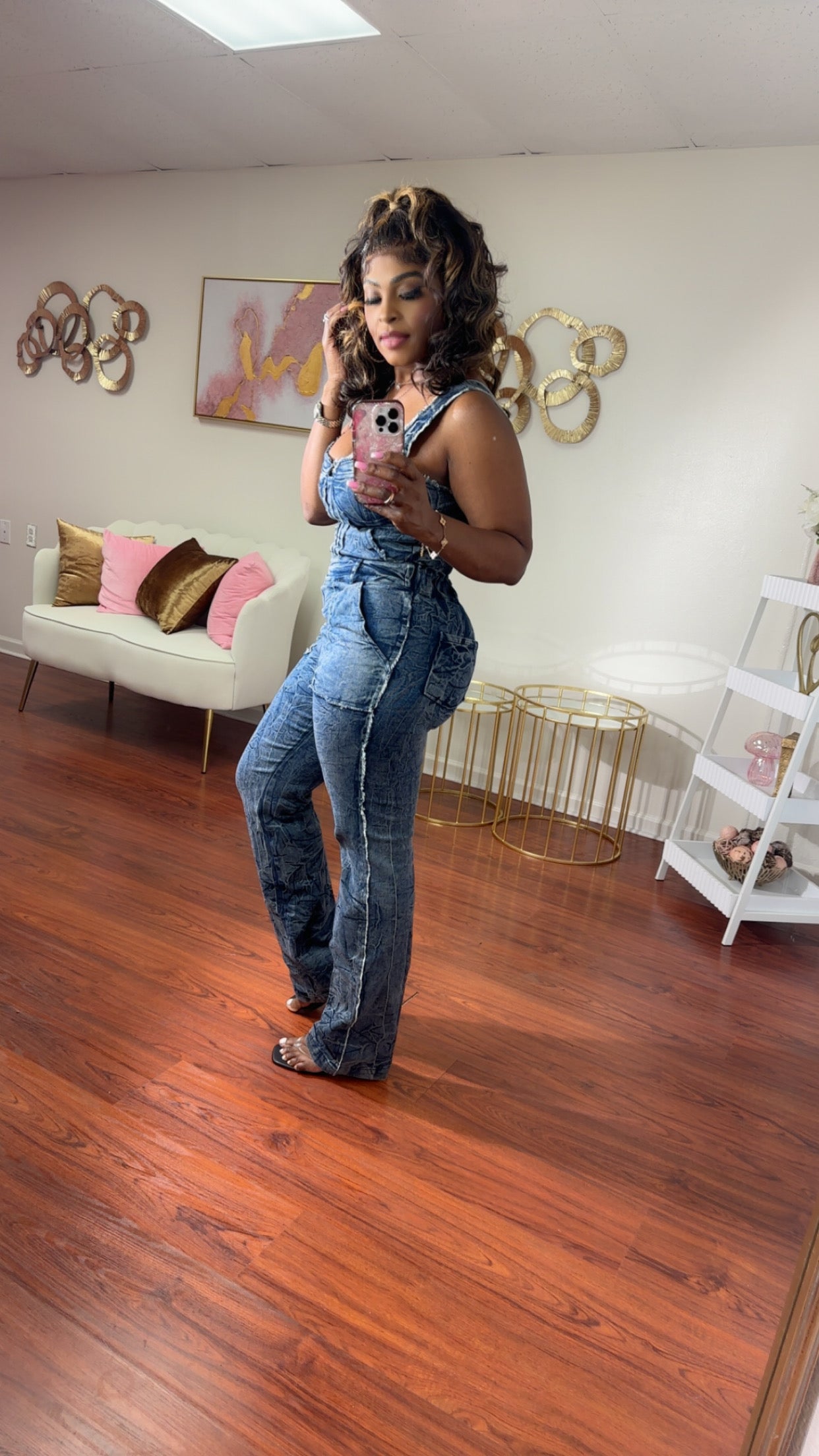 Denim Desire Jumpsuit