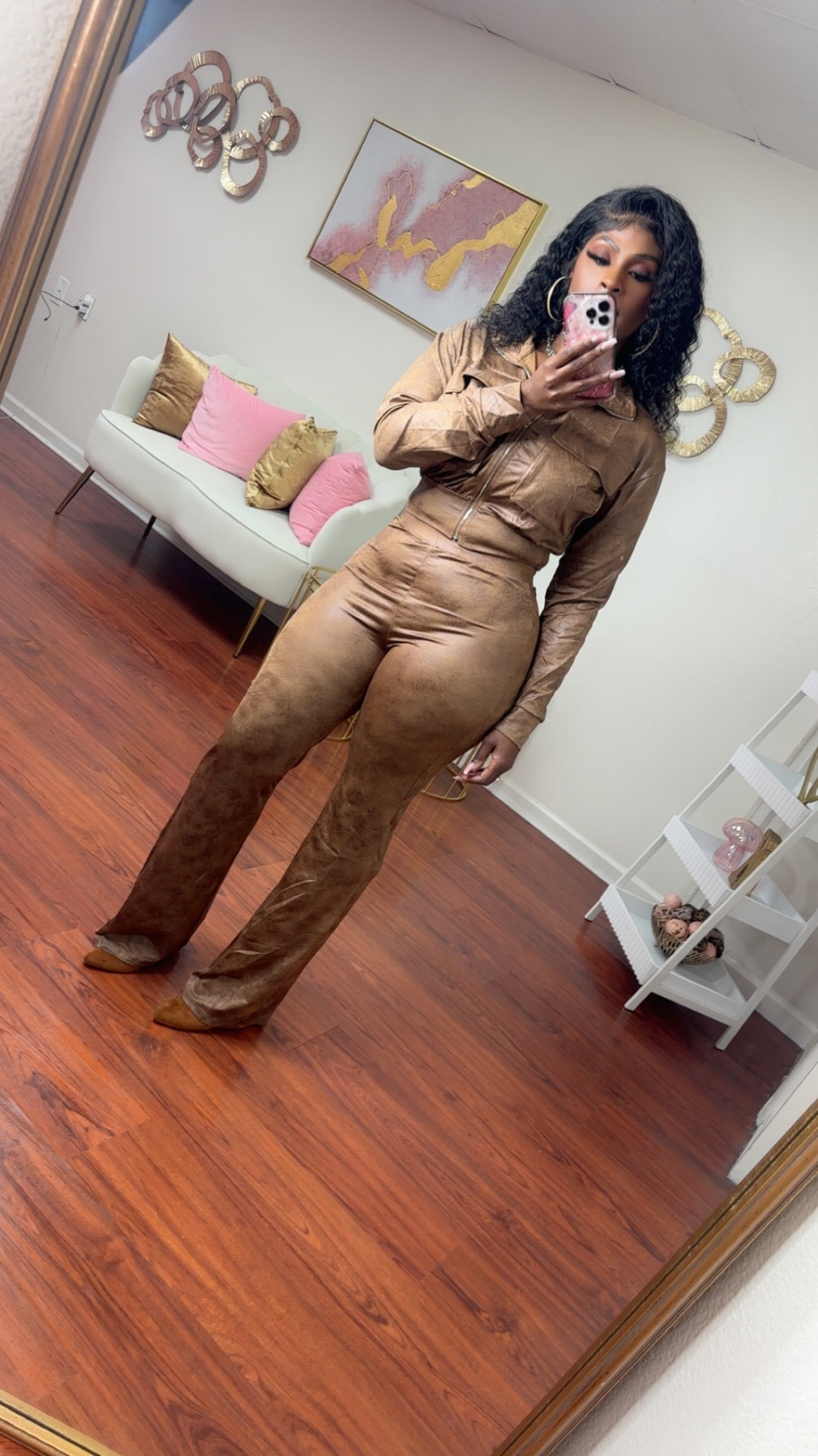 Urban Luxe Distressed Set (Brown)