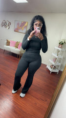 Cozy Chic 2 Piece Set (Black)